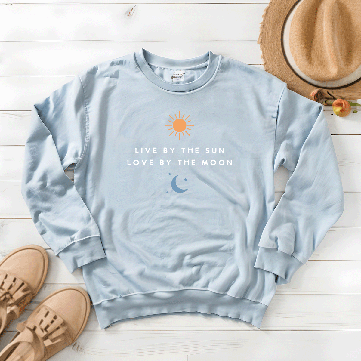 Live By The Sun, Love By The Moon - Sweatshirt – Stay Wilde