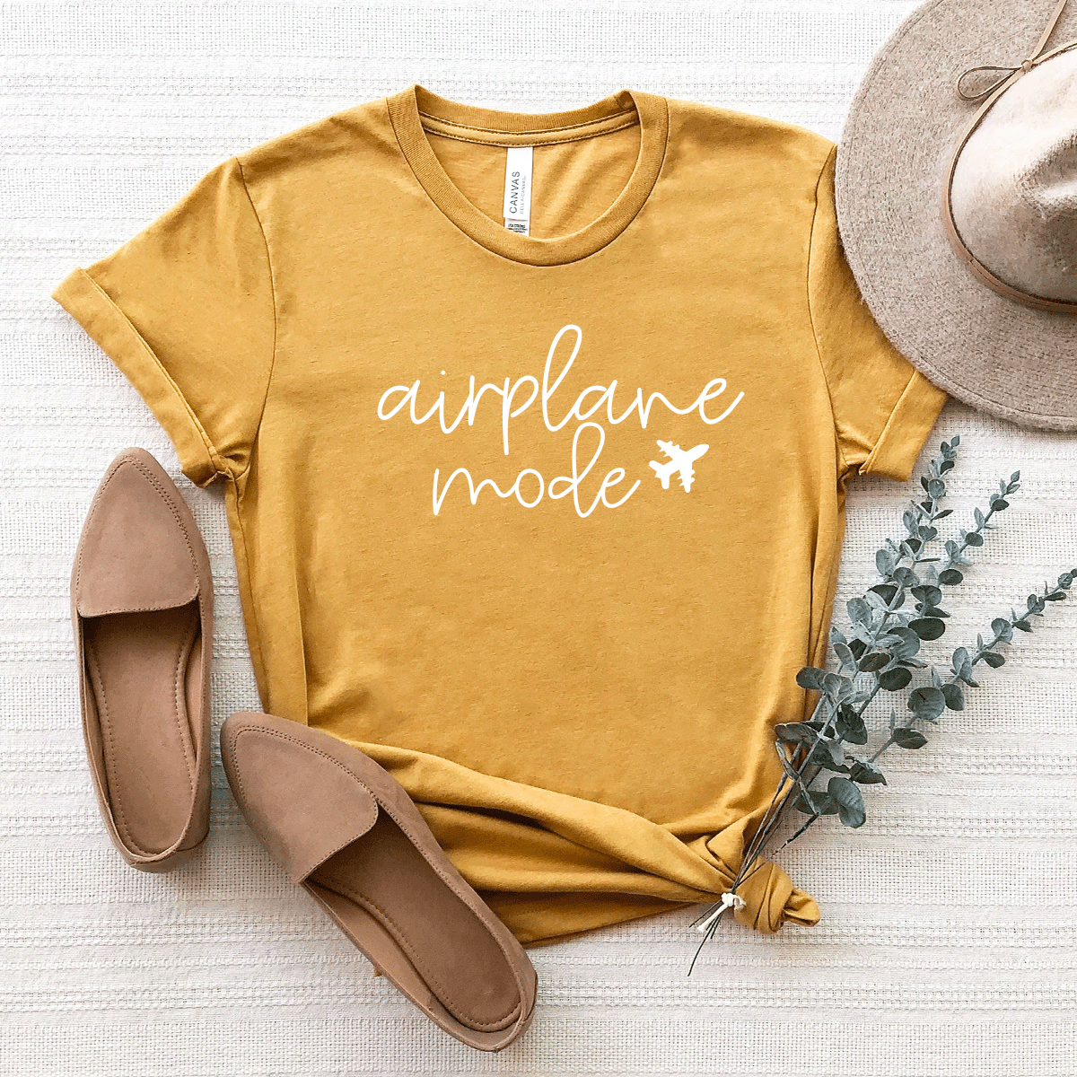 Airplane Mode - Bella+Canvas Tee