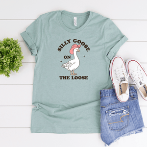 Silly Goose On The Loose - Bella+Canvas Tee