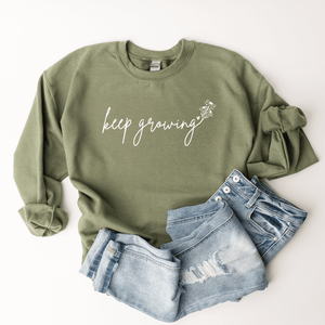Keep Growing (Flowers) - Sweatshirt