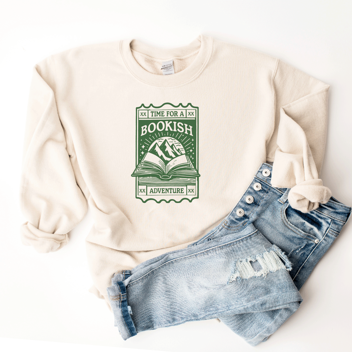 Time For A Bookish Adventure - Sweatshirt