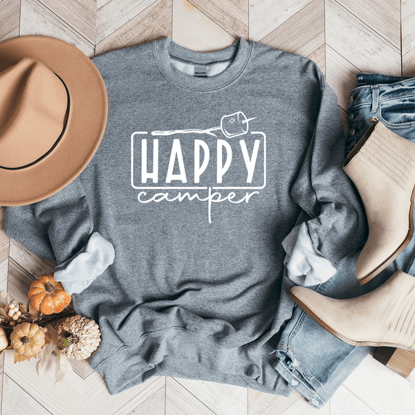 Happy 2025 camper sweatshirt