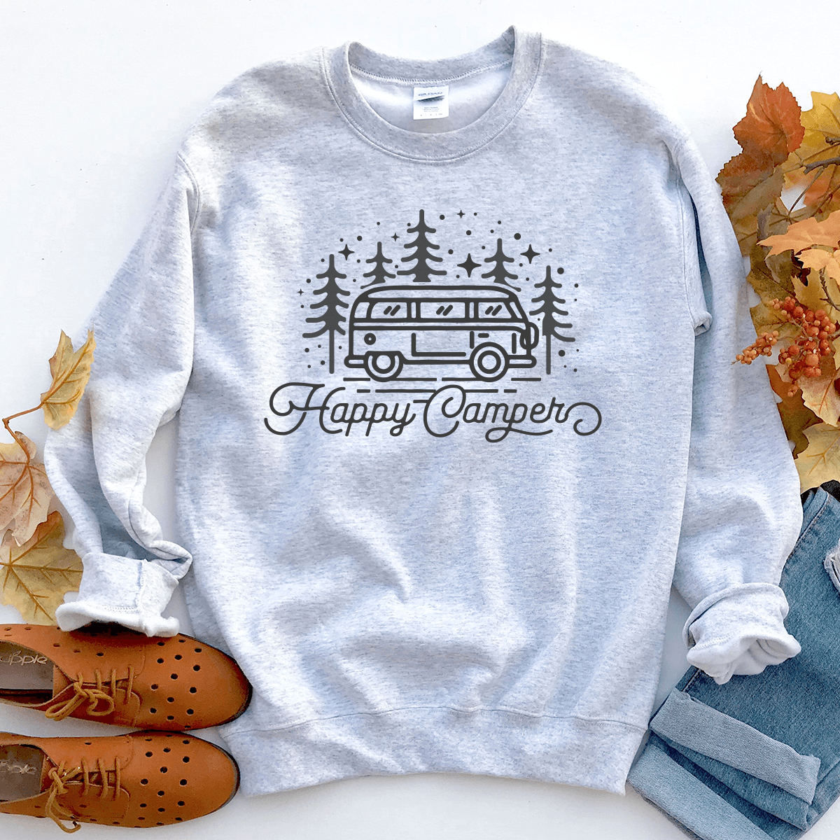 Happy 2024 camper sweatshirt