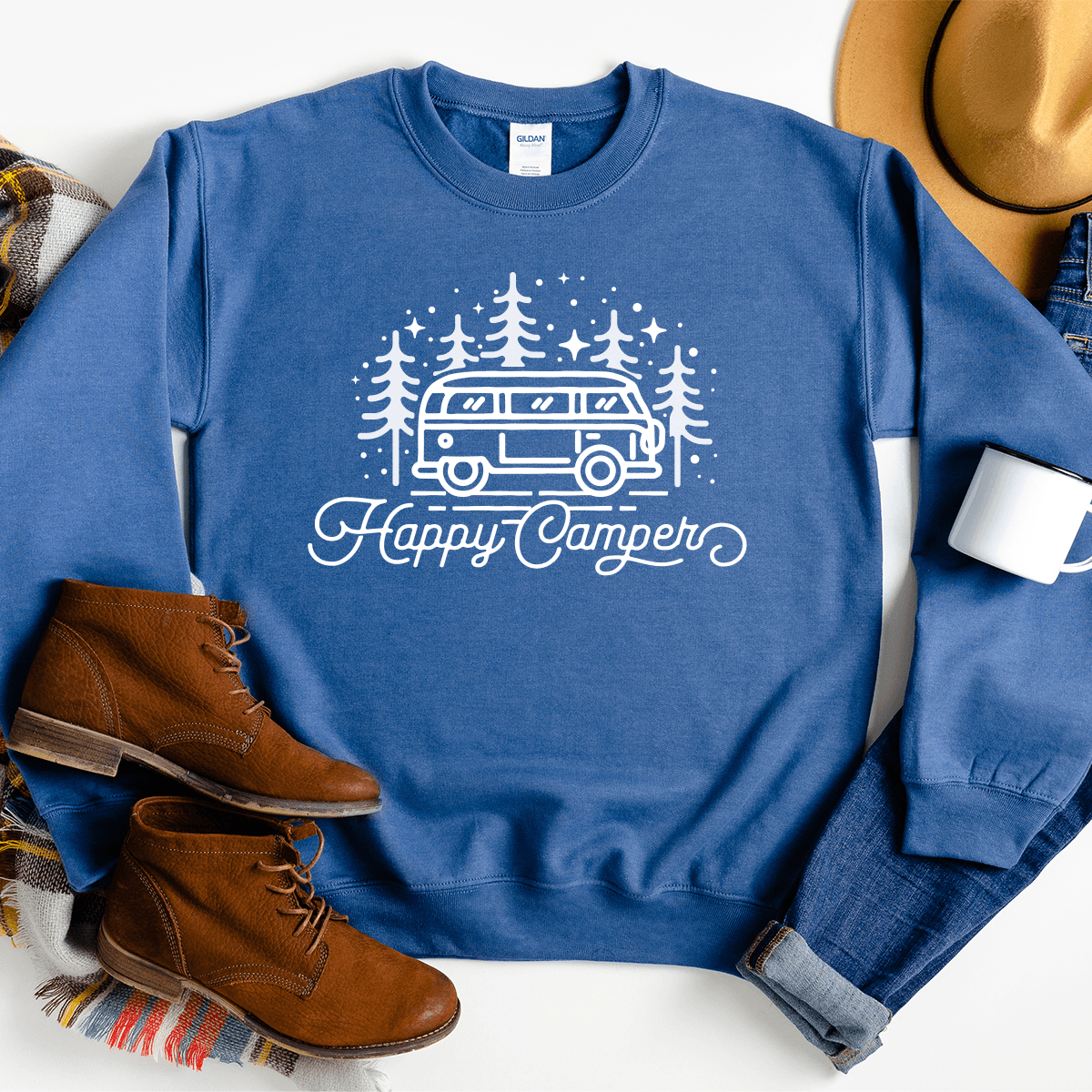 Happy 2025 camper sweater