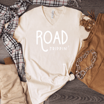 Road Trippin' - Bella+Canvas V-Neck Tee
