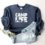 Camp Life (Stars & Tent) - Sweatshirt