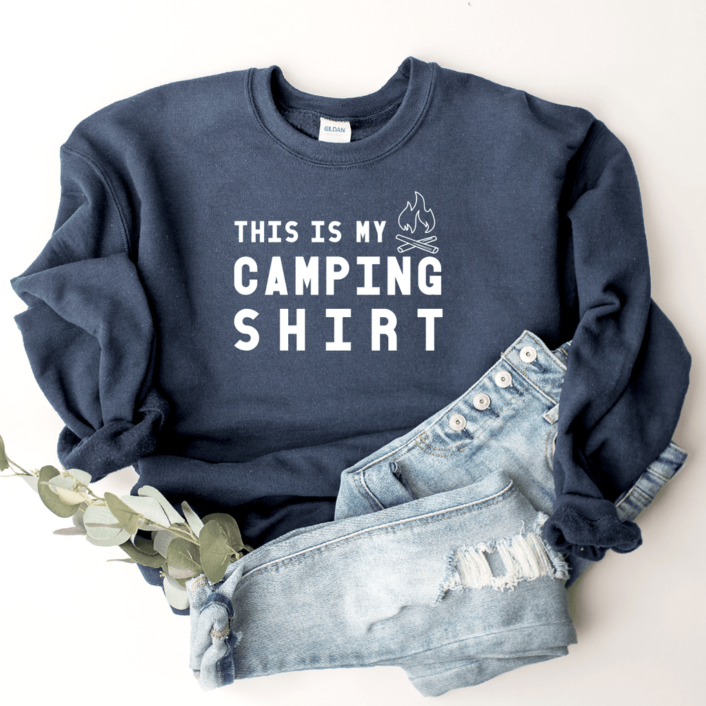 This Is My Camping Shirt - Sweatshirt