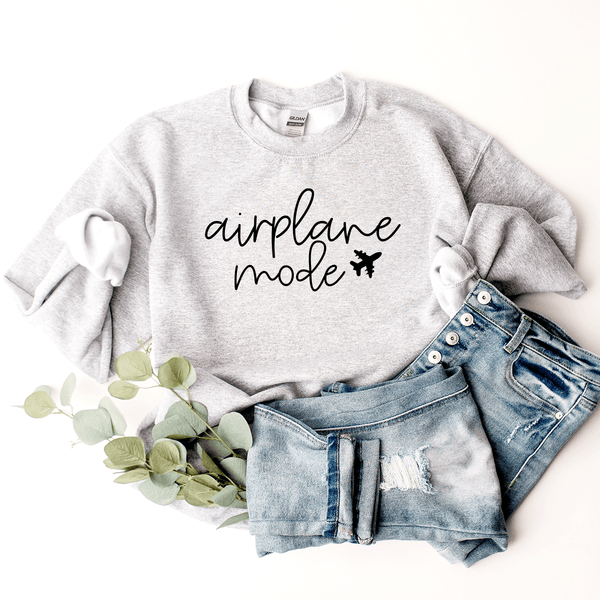 Airplane Mode Sweatshirt Stay Wilde