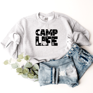 Camp Life (Stars & Tent) - Sweatshirt