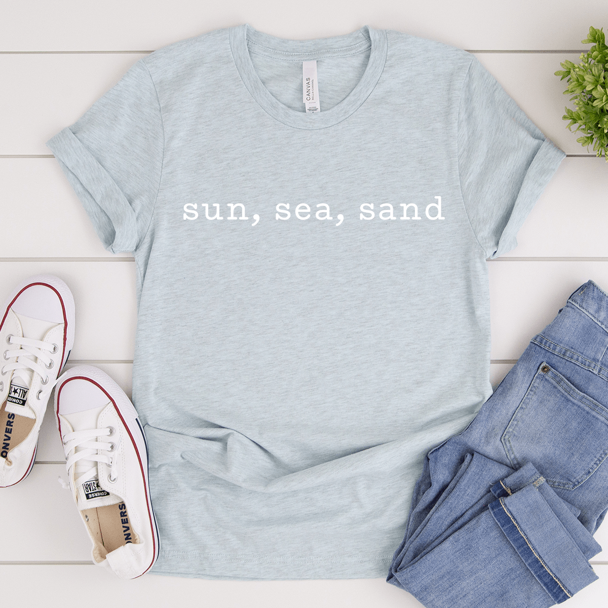Sun, Sea, Sand - Bella+Canvas Tee – Stay Wilde