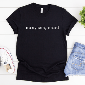Sun, Sea, Sand - Bella+Canvas Tee – Stay Wilde